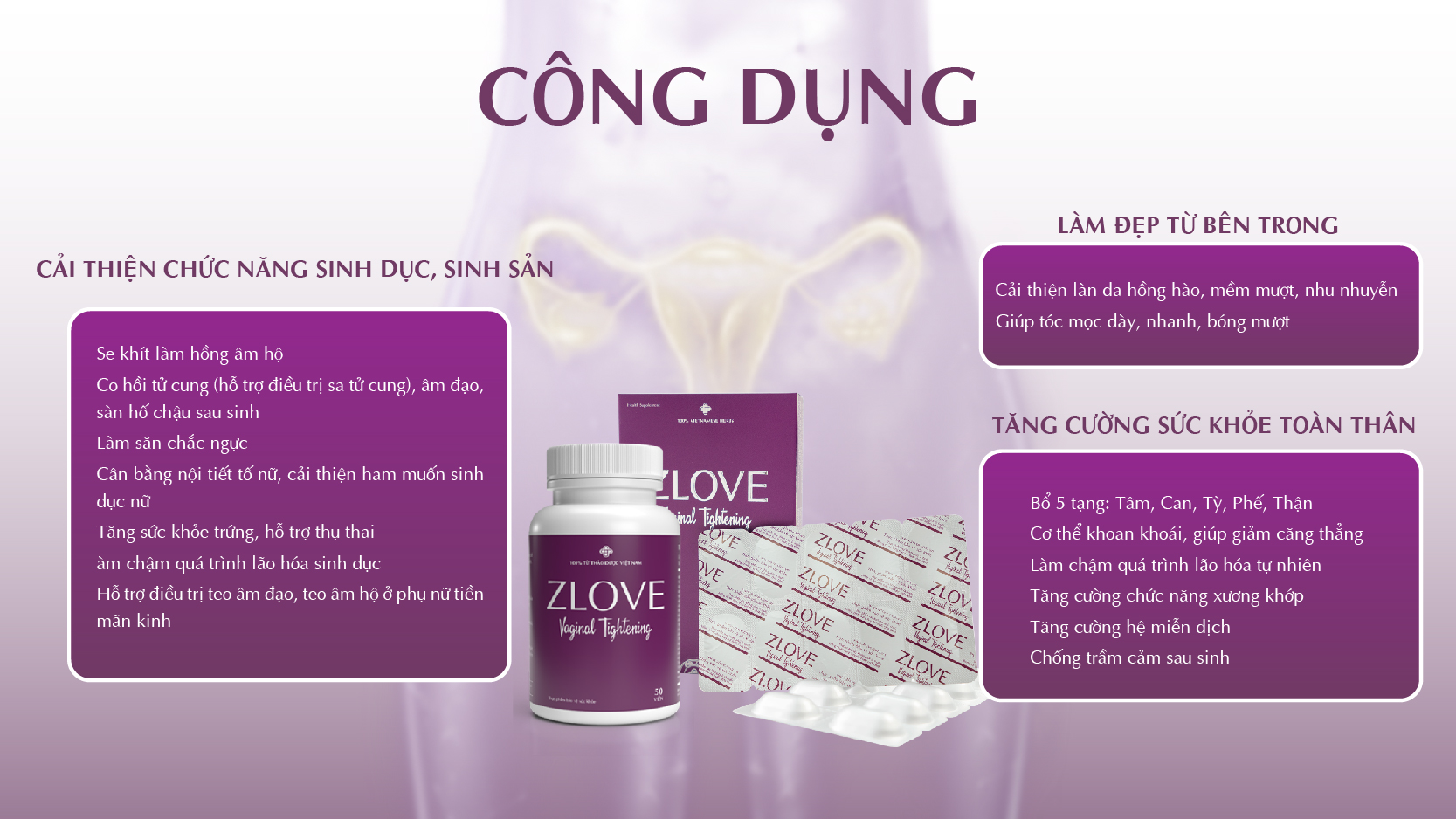 Khô hạn sau sinh là do đâu? #05 Cách giải trừ khô hạn sau sinh cực hay cho chị em phụ nữ 8 cong dung cua vien uong zlove voi phu nu