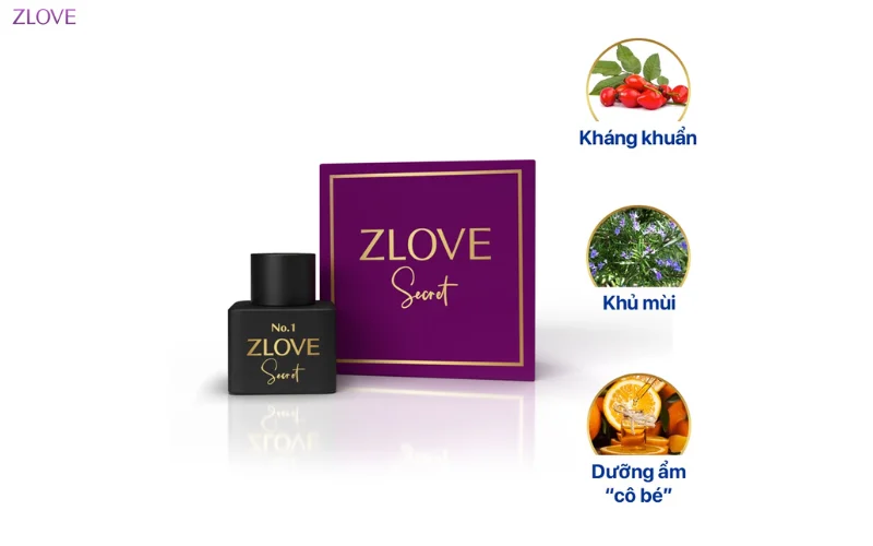 Làm thơm vùng kín trước khi quan hệ với nước hoa cô bé Zlove secret