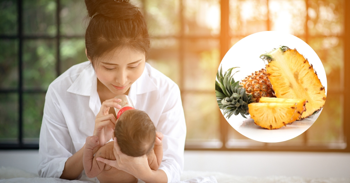 Quả dứa có hàm lượng vitamin cao mang đến những lợi ích cho mẹ sau sinh