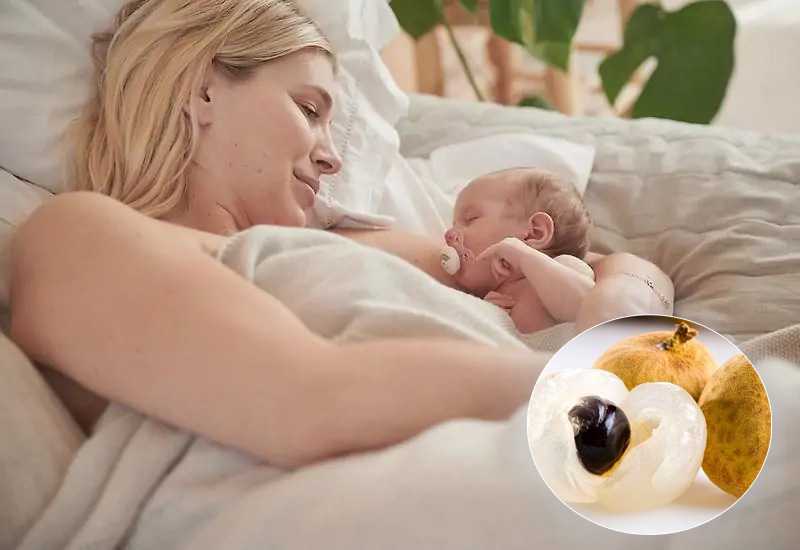 sau sinh có nên ăn nhiều nhãn có ảnh hưởng đến sữa